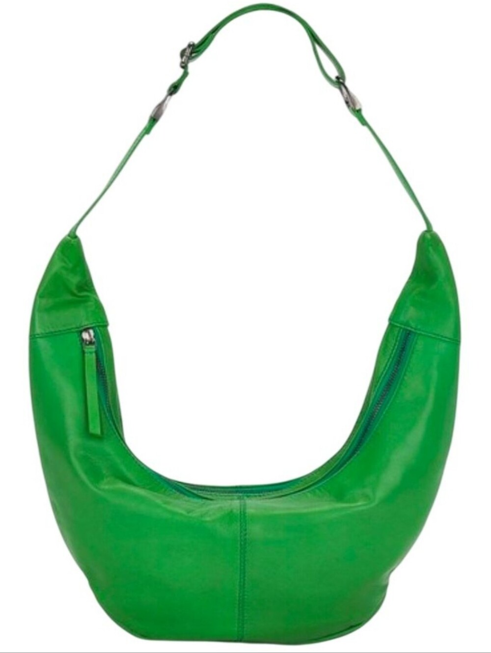 Free People FP Collection Idle Hands Sling Bag in the bright Putt Putt Green